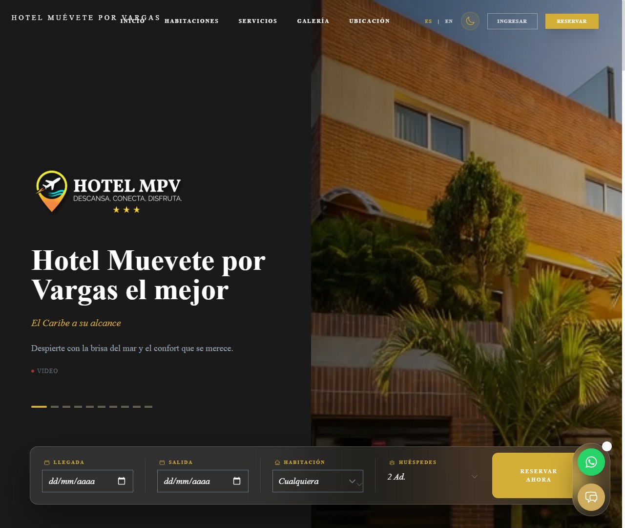 Hotel Muévete Por Vargas - Lujo en el Caribe
