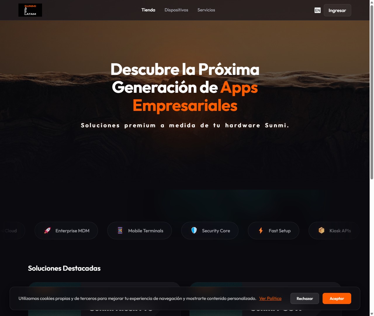 Sunmi App Store - Soluciones Digitales Latam
